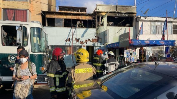Niño de 8 años muere en incendio estructural en Antofagasta