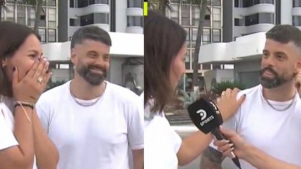 "¡No lo puedo creer!": La invitó a Brasil como regalo de aniversario, pero era para ir a ver a Messi

