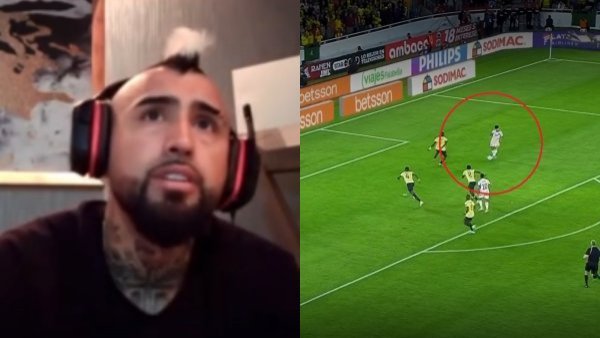 "¡Pégale al arco!": La efusiva reacción de Arturo Vidal durante el partido de La Roja
