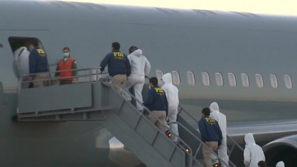 Tras confusas explicaciones ¿Por qué el avión con expulsados no pudo volar a Venezuela?
