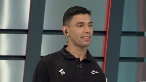 Vicente Almonacid y su emoción en Santiago 2023: "Siempre lo dije y lo pude hacer, regalarle el himno a la gente"