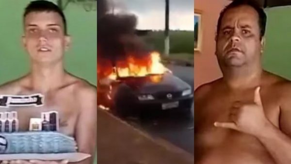 Le incendió el auto: mujer descubre que su esposo le era infiel con su padre