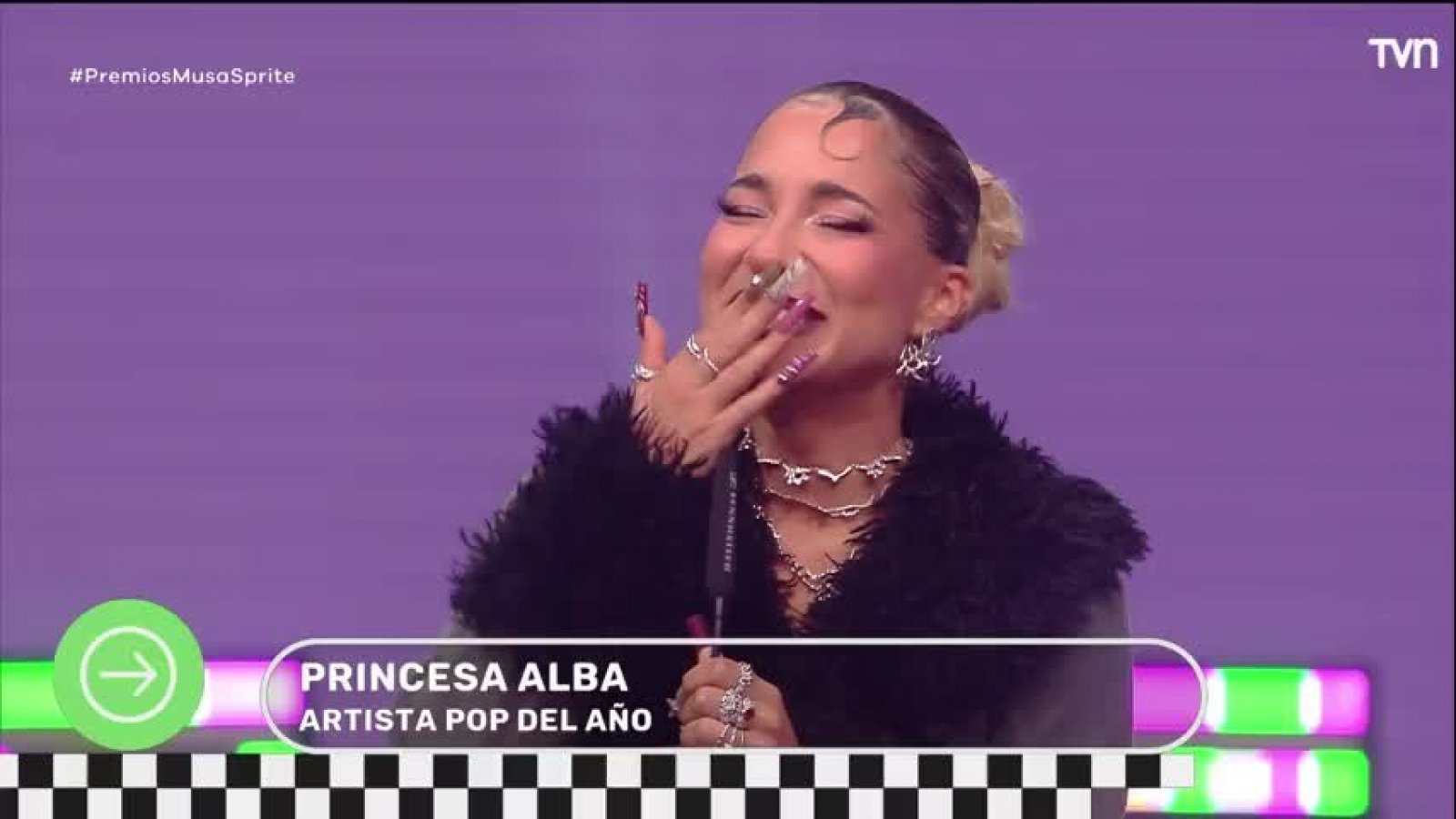 El emotivo discurso de Princesa Alba al ganar en los Premio Musa 2023
