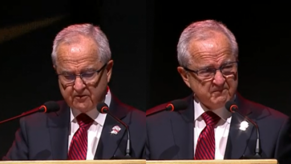 Entre lágrimas: presidente del COCh se emociona en gala olímpica tras discurso

