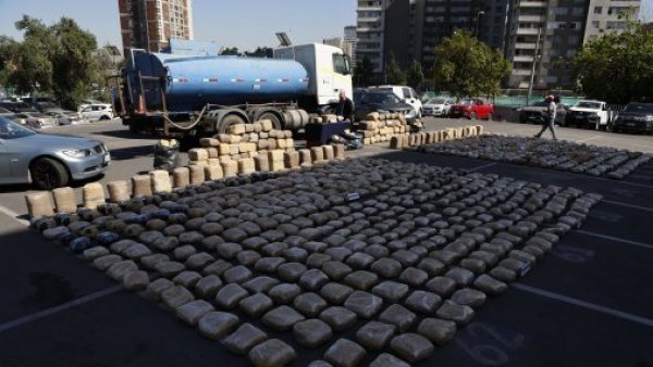 PDI incautó 1,6 toneladas de cannabis destinadas a su comercialización en la RM