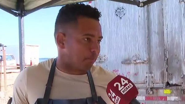 Tiktoker causa furor en la Caleta Portales
