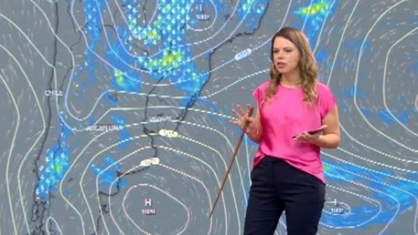 ¡Atención! Alerta por tormentas eléctricas en la zona centro sur