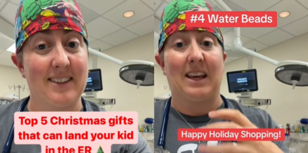 Doctora se hace viral por nombrar cinco regalos de Navidad que no se deberían dar a los niños