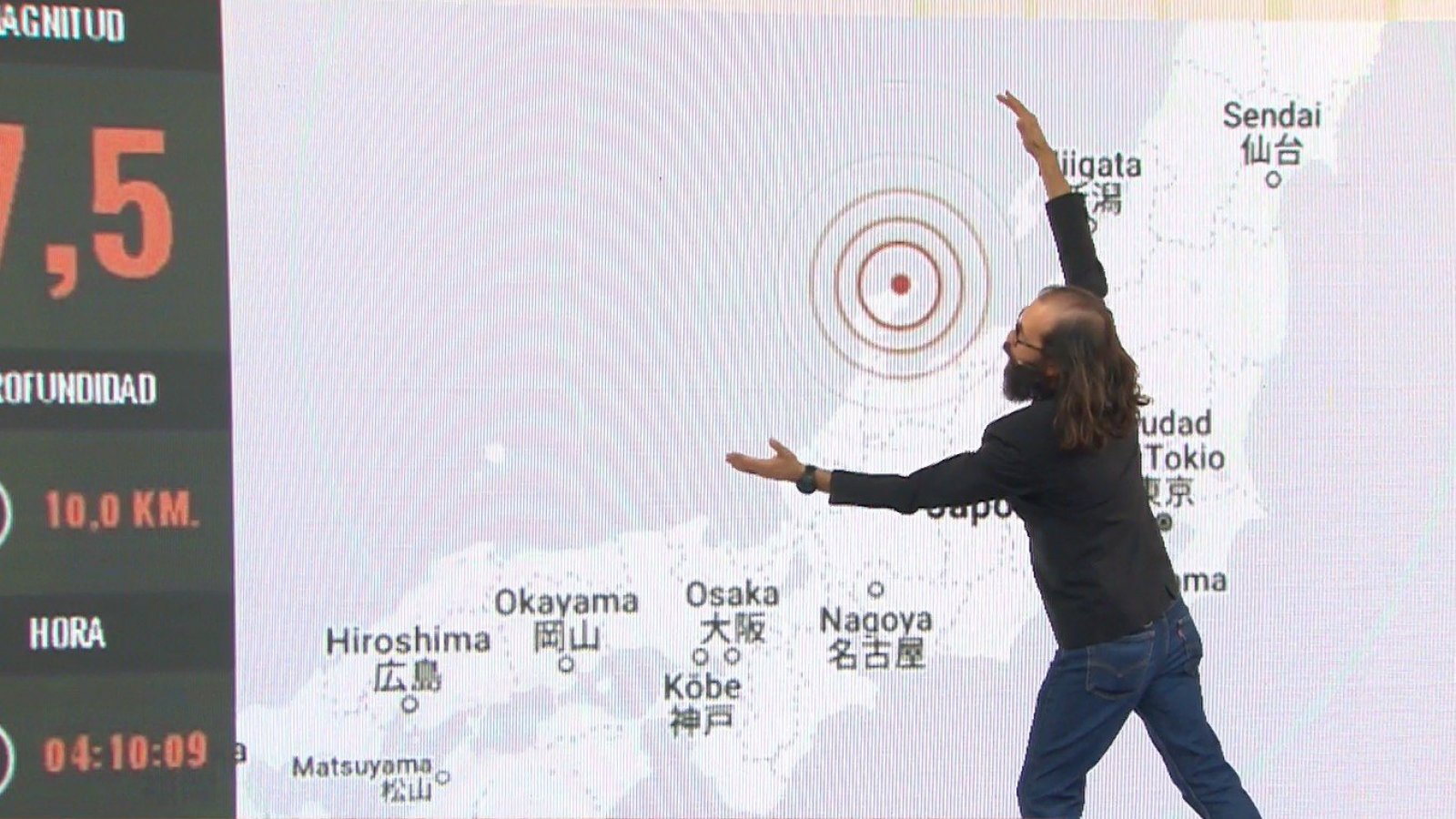 Marcelo Lagos explica el destructivo terremoto de Japón
