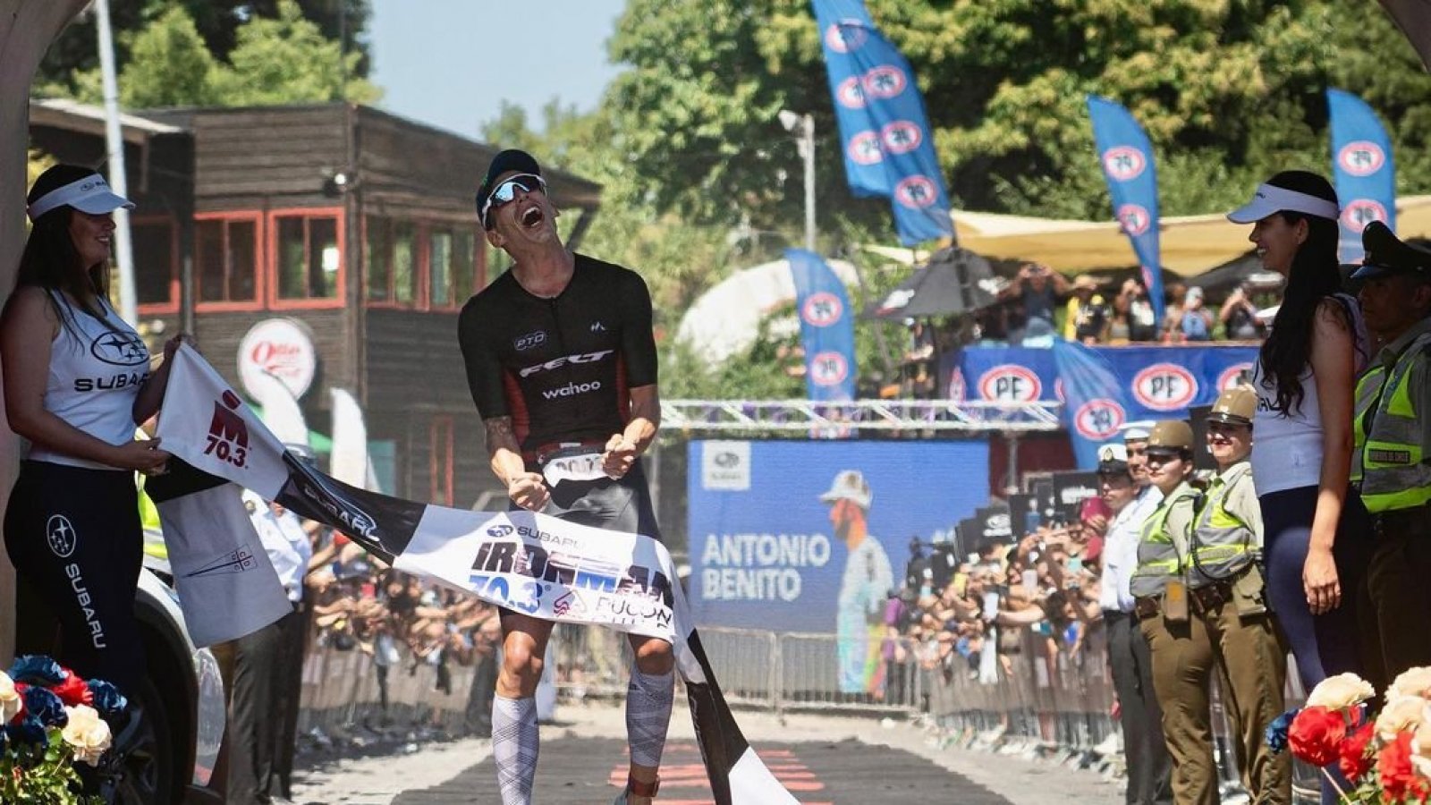 ¡Notable actuación!: Martín Ulloa se subió al podio en el IronMan 70.3 de Pucón
