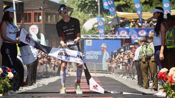 ¡Notable actuación!: Martín Ulloa se subió al podio en el IronMan 70.3 de Pucón
