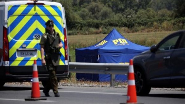 Doble homicidio en autopista Acceso Sur: víctimas estaban amarradas de manos y pies
