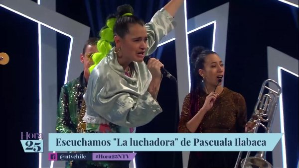 Tocata Hora 25 en NTV: Pascuala Ilabaca
