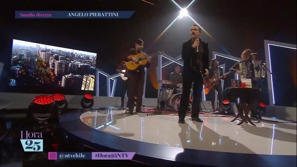 Tocata Hora 25 en NTV: Angelo Pierattini
