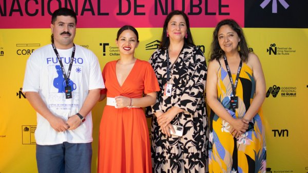 Ministra de Cultura visita Ñuble Cine y se compromete a apoyar a cineastas que surjan de la región
