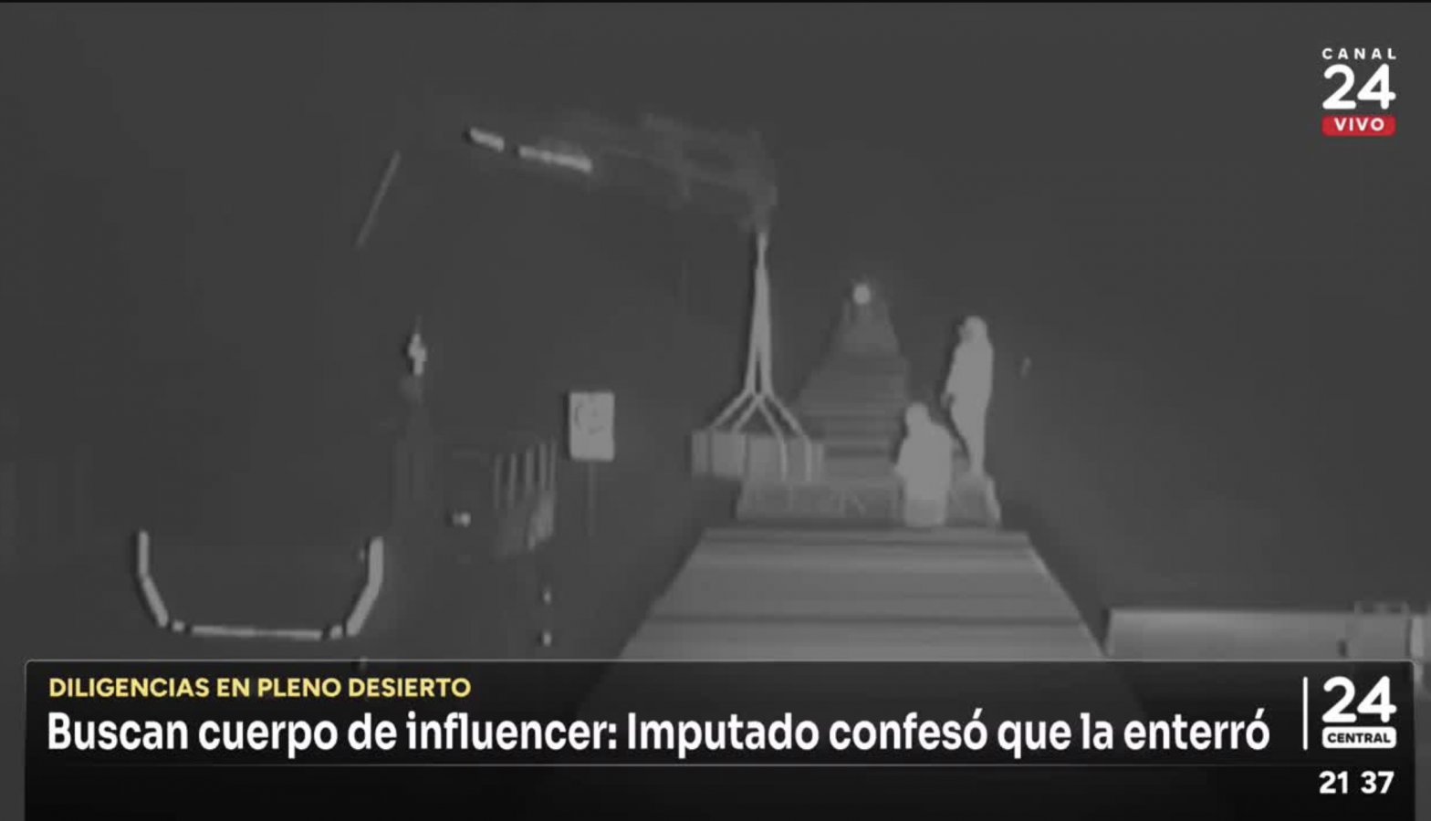 Caso Javiera Jiménez: encuentran cuerpo en sector donde imputado confesó haber enterrado a la influencer
