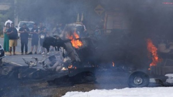 Nuevos antecedentes por avioneta: cayó sobre auto y dejó 4 heridos de gravedad