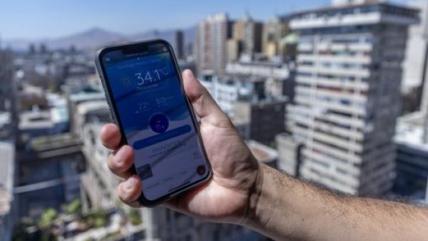 Ola de calor de seis días: a las 16 horas se alcanzaron los 34°C
