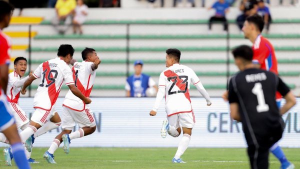 Preolímpico Sub 23: Chile perdió ante Perú en el debut
