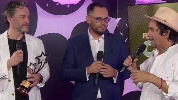 Bacilos tras su presentación en Las Condes: "Nos encanta estar en Chile"