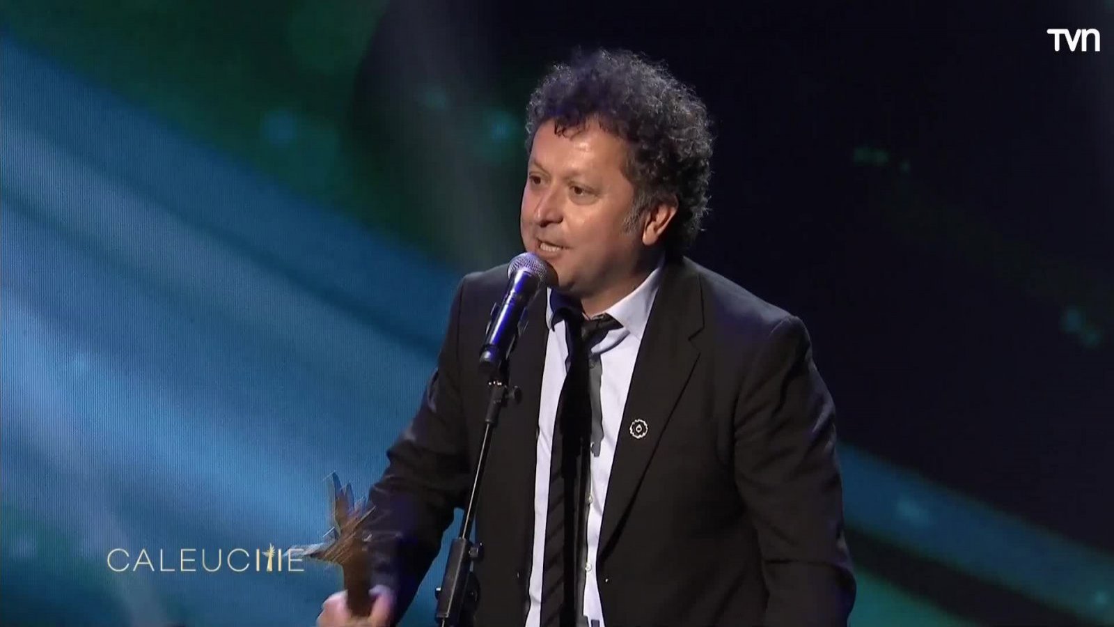 Premios Caleuche 2024: Daniel Alcaíno celebra en "TV/Series" por "La Sangre del Camaleón"
