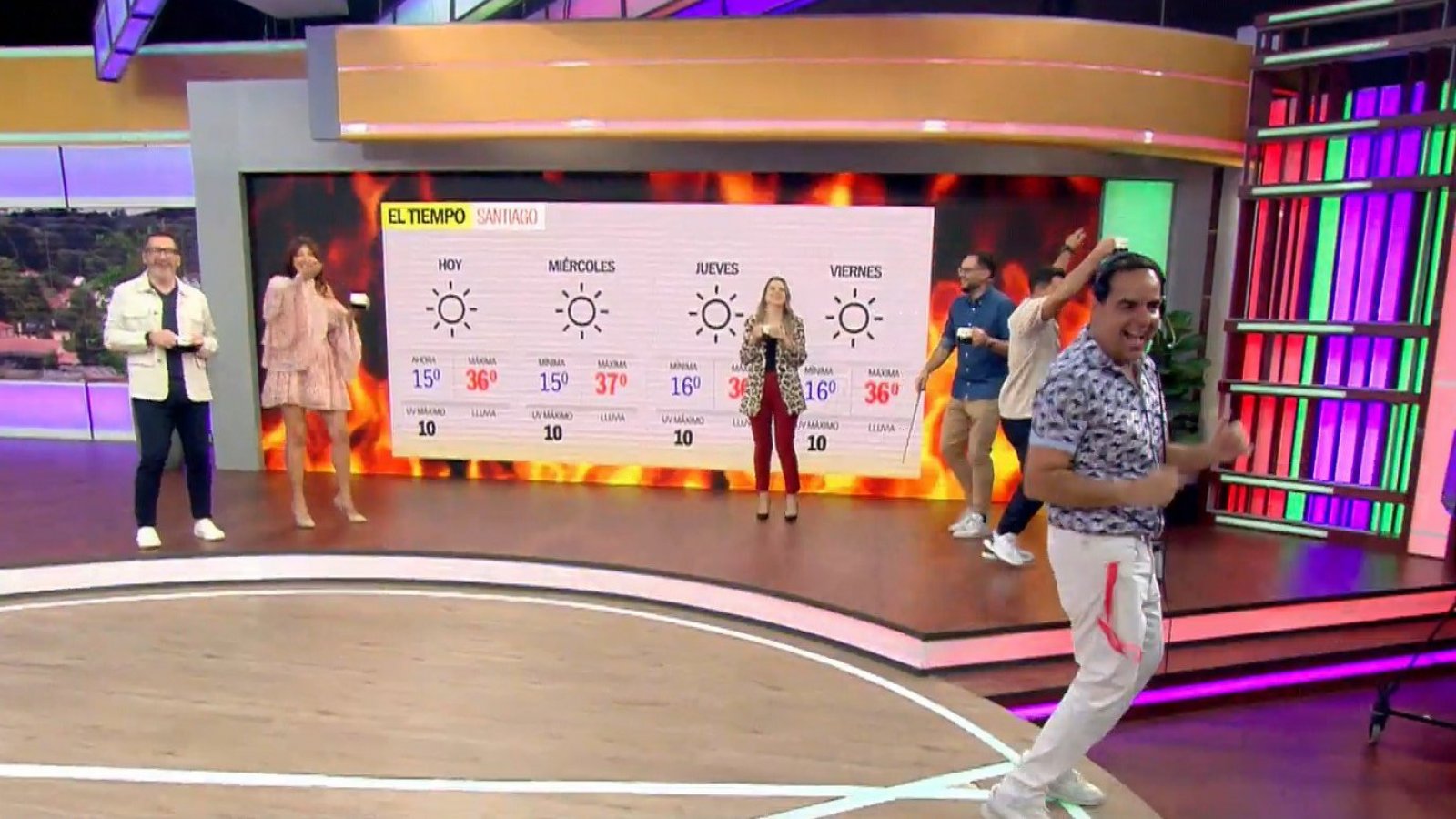 ¡Qué el calor se pase bailando!
