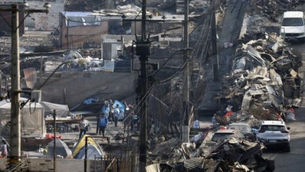 Valparaíso: 12.115 clientes se encuentran sin luz y hay 121 estaciones caídas
