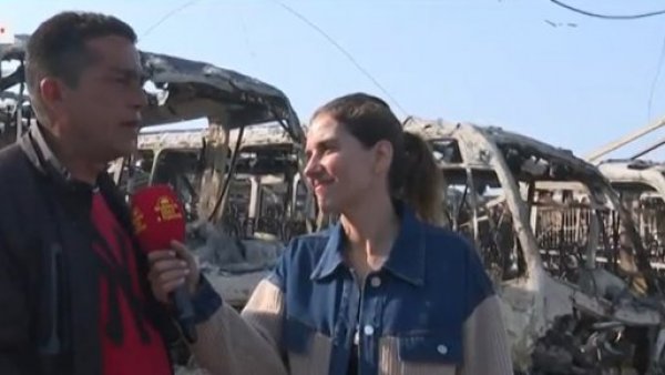 "El bus del milagro": Conductor salvó a vecinos en medio del incendio
