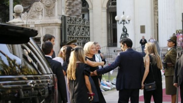 El emotivo reconocimiento a Cecilia Morel en los honores al expresidente Piñera