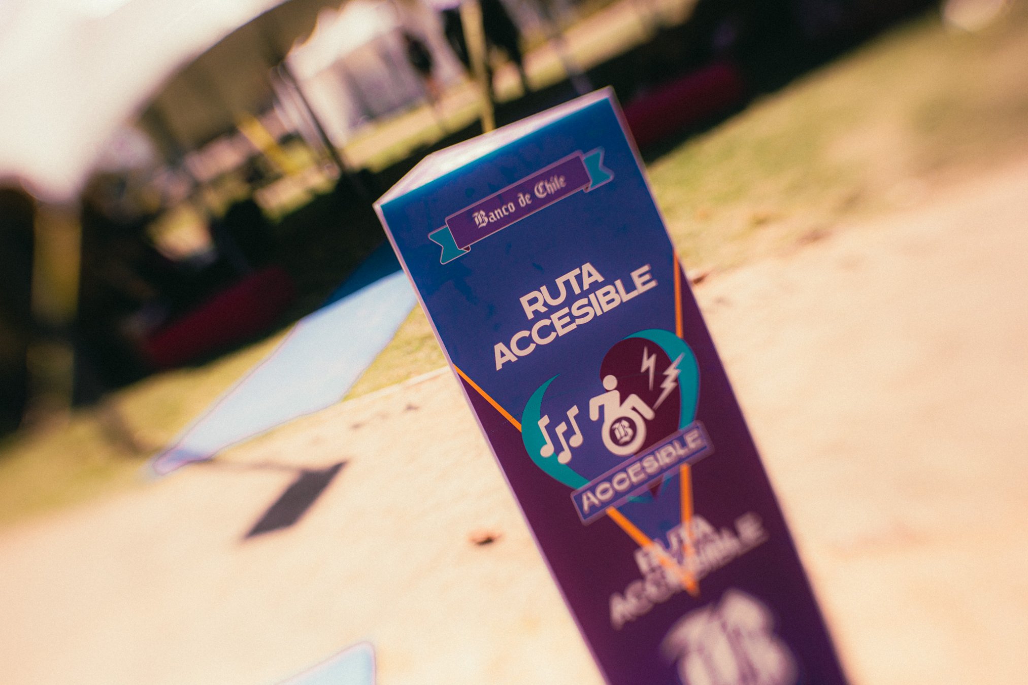 Lollapalooza. Ruta accesible.