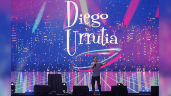 "El mejor": Diego Urrutia triunfó sobre el escenario del Movistar Arena en "Juntos, Chile se Levanta"