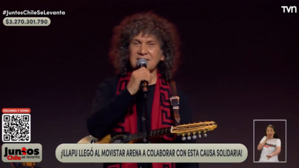 "Sigue siendo tan vigente": el homenaje de Illapu a Jorge González en "Juntos, Chile se levanta"