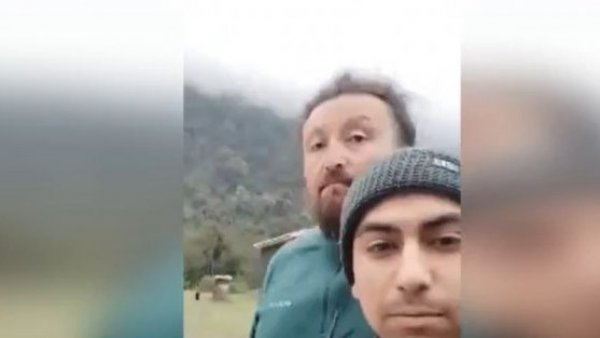 Violento registro: Sujeto recibió amenazas y golpes tras ser expulsado de parque
