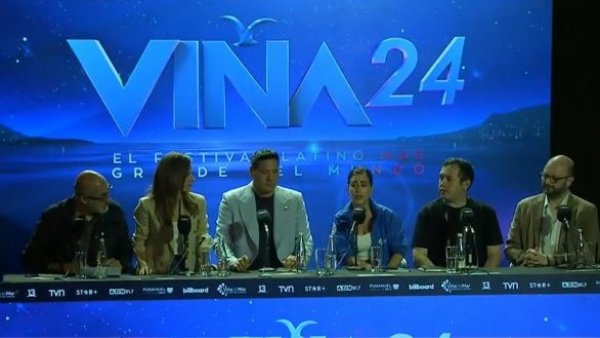 ¡Alta expectación! Mira la primera conferencia de prensa del Festival de Viña 2024

