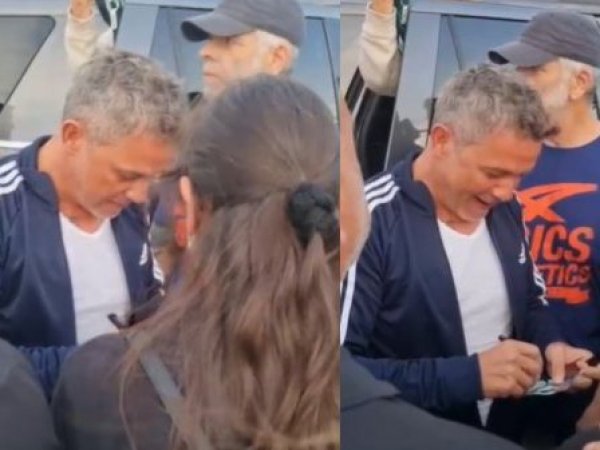 Viña 2024: así fue la esperada llegada de Alejandro Sanz a Chile