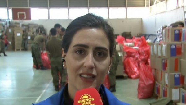 ¡Vamos Viña! Recorremos un centro de distribución de ayuda de la Ciudad Jardín

