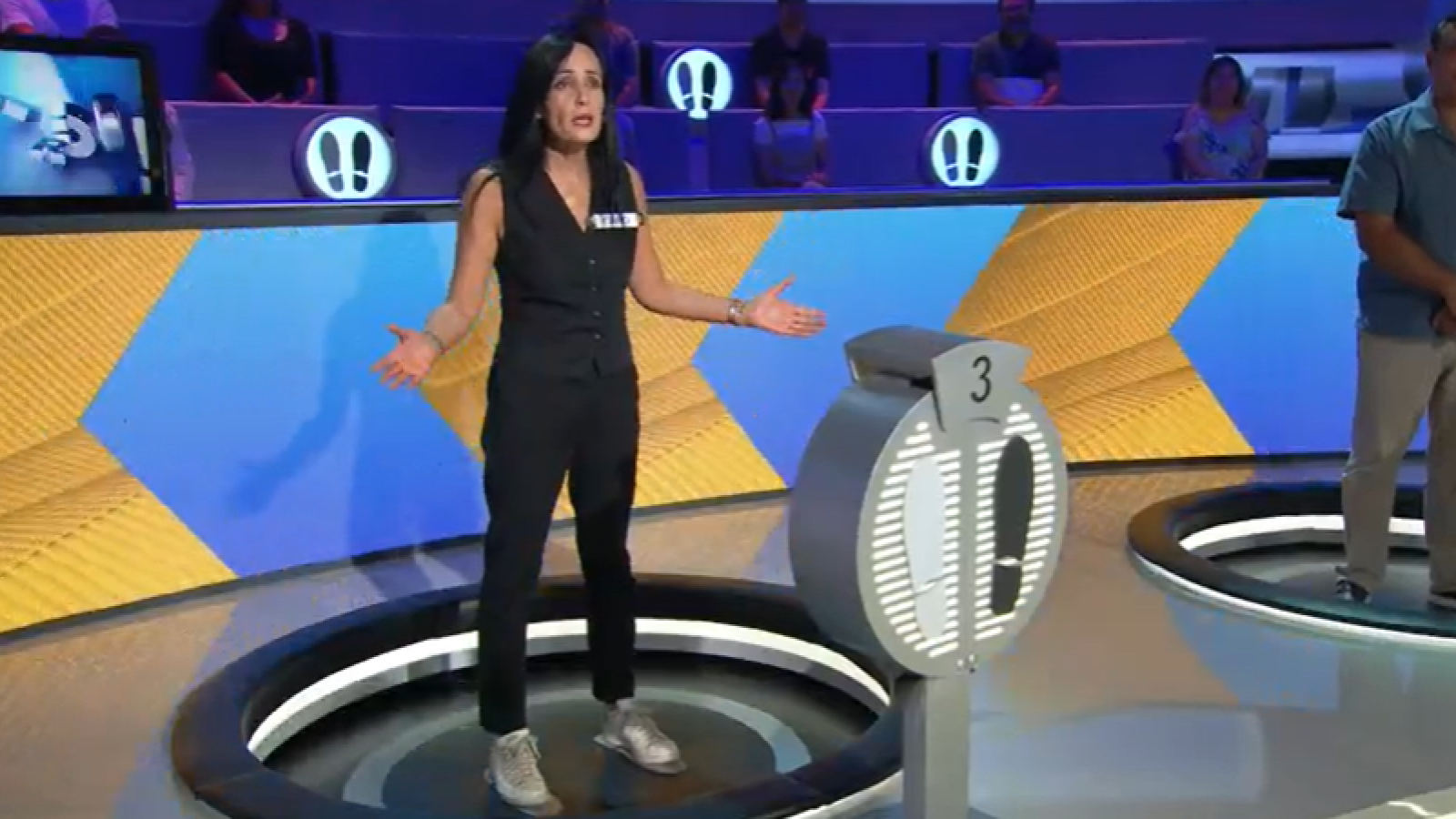Así fue la caída de Carolina Gutiérrez: La primera eliminada de ¡Ahora Caigo! Prime
