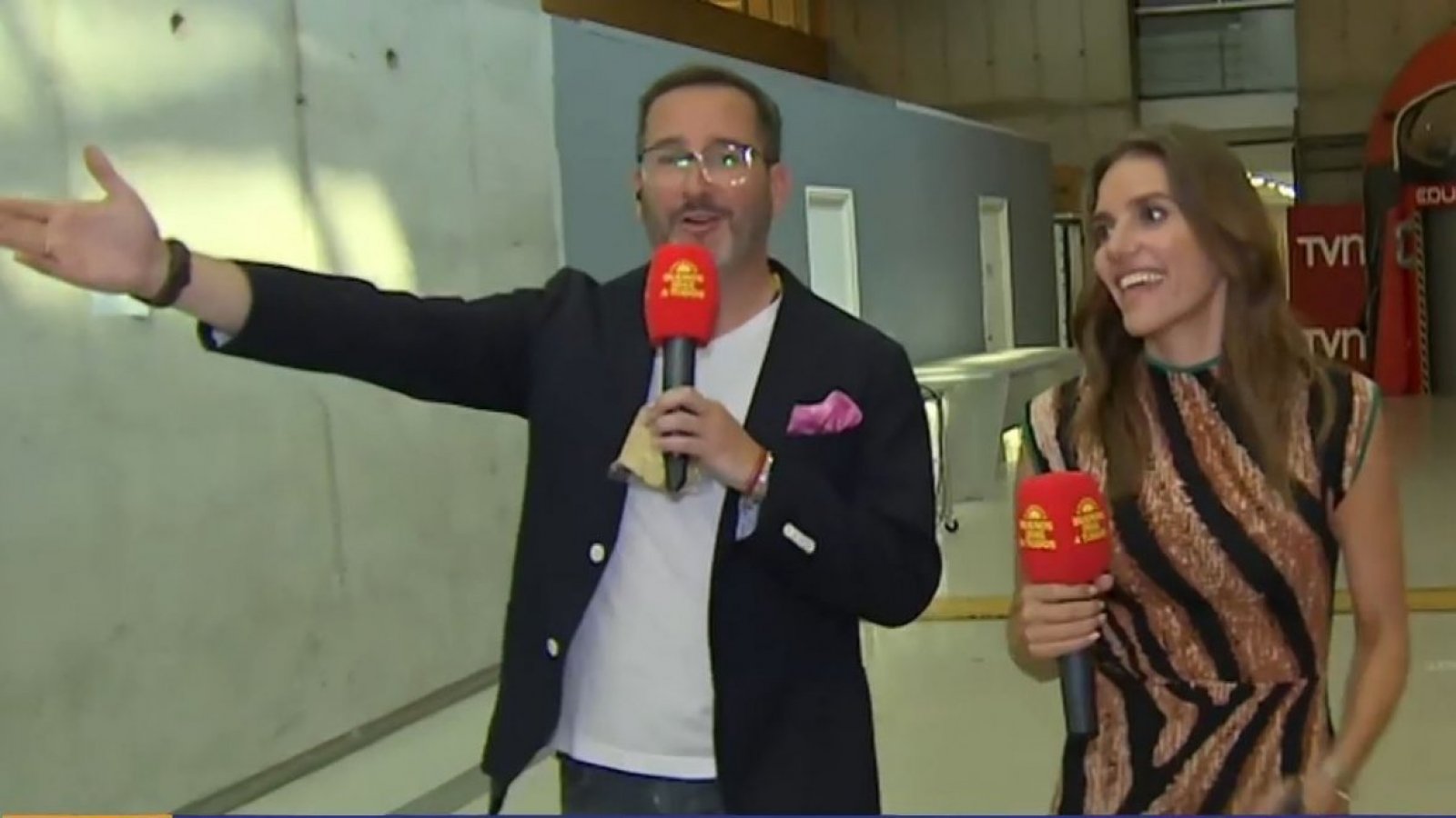 ¡Nuevo estudio!: Así fue la llegada de nuestros animadores a TVN
