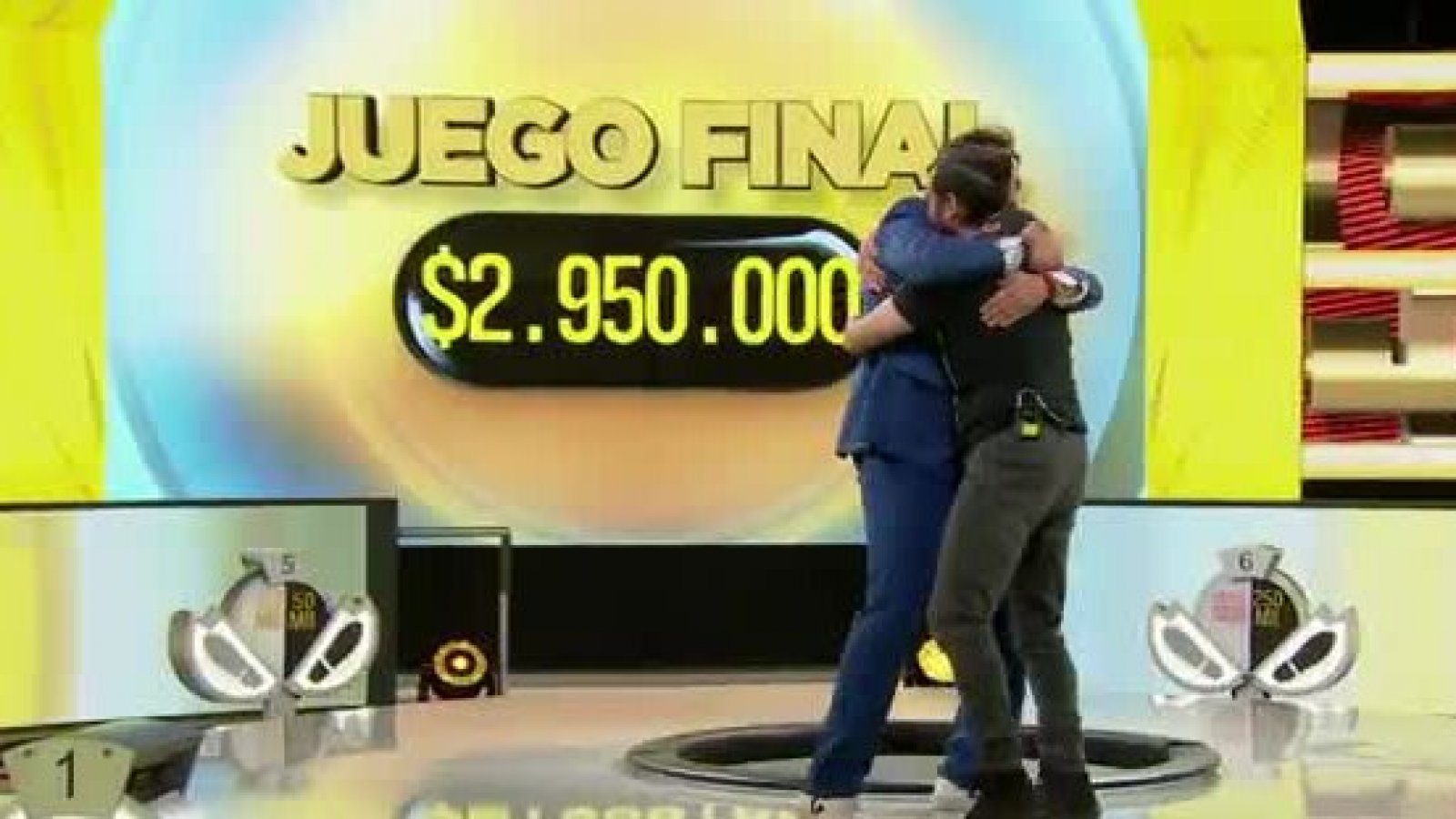 Ariel es el ganador del juego final de ¡Ahora caigo!

