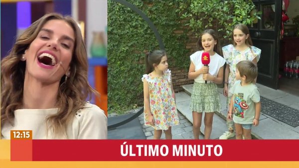 Hijos de María Luisa la sorprenden en su cumpleaños
