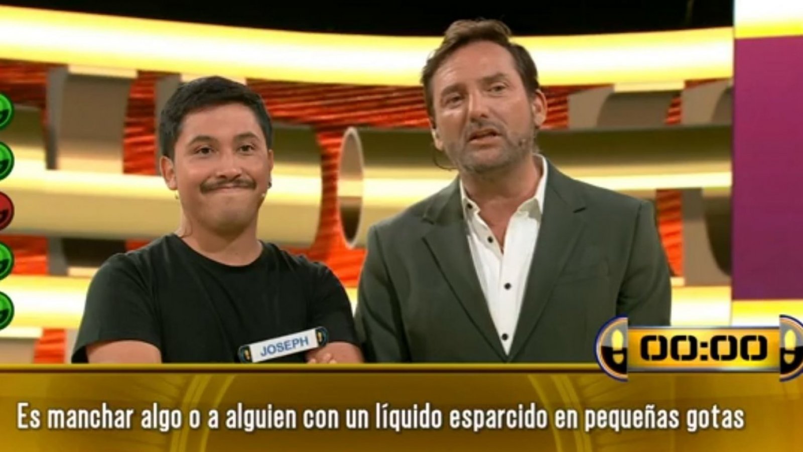 Joseph no logró pasar el juego final y pierde todo lo recaudado
