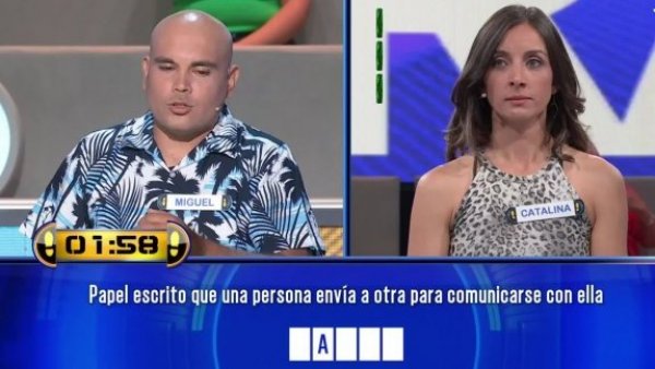 Miguel no pudo contra Catalina: Así fue la primera caída de este miércoles en ¡Ahora Caigo!
