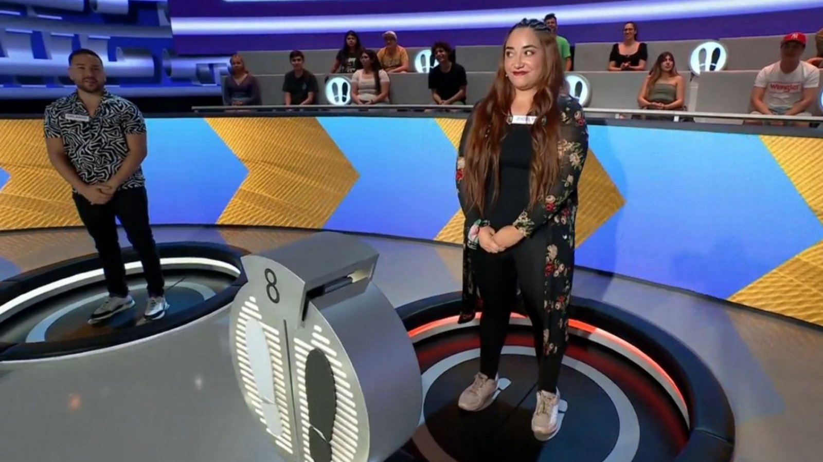 Jocelyn no pudo contra Edward: Así fue la primera caída de este jueves en ¡Ahora caigo!
