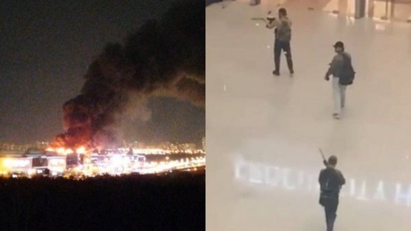 Al menos 40 muertos y 100 heridos en tiroteo en sala de conciertos a las afueras de Moscú