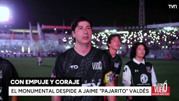 "Estaba cagado de miedo": La emoción de Jaime Valdés al dejar la cancha en su partido de despedida
