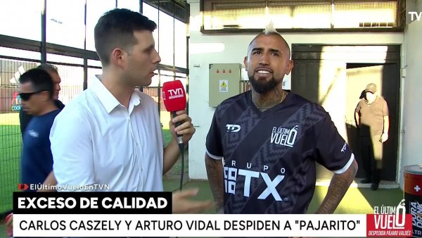 "Es el momento de hacer algo lindo": La reflexión de Arturo Vidal previo a la despedida de Jaime Valdés
