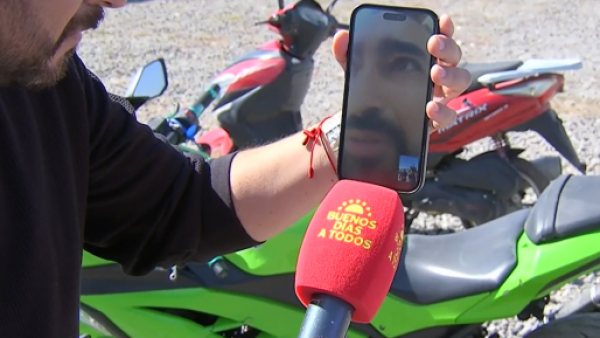 Dueño encuentra su moto robada en masivo corral de San Bernardo
