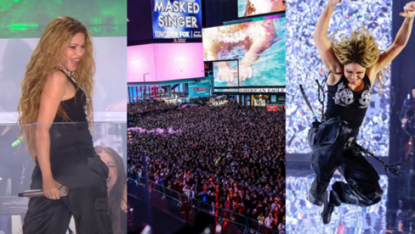 "¡Las mujeres ya no lloran!": Shakira convoca a miles de personas en concierto gratuito en Nueva York