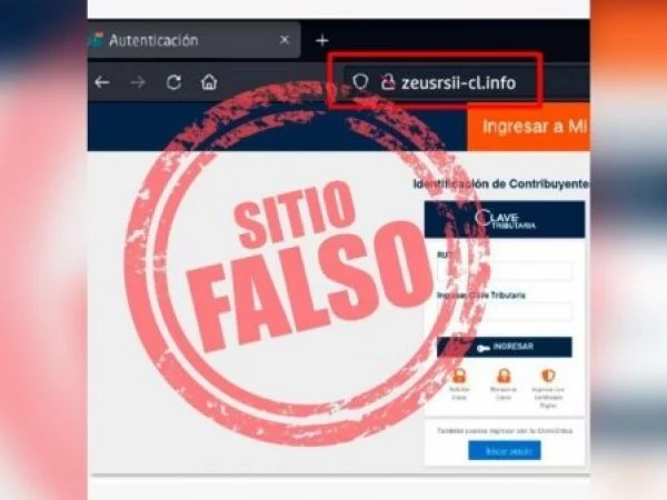 SII alerta suplantación de sitio web en Operación Renta 2024