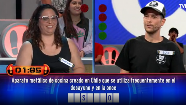 "Colador, espumador...": Carolina perdió ante pregunta sobre icónico invento chileno
